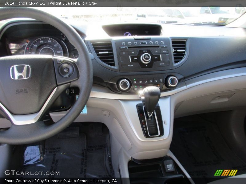 Twilight Blue Metallic / Gray 2014 Honda CR-V EX