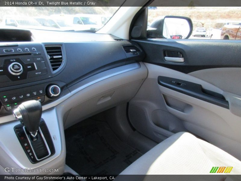 Twilight Blue Metallic / Gray 2014 Honda CR-V EX