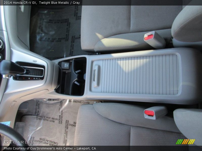 Twilight Blue Metallic / Gray 2014 Honda CR-V EX