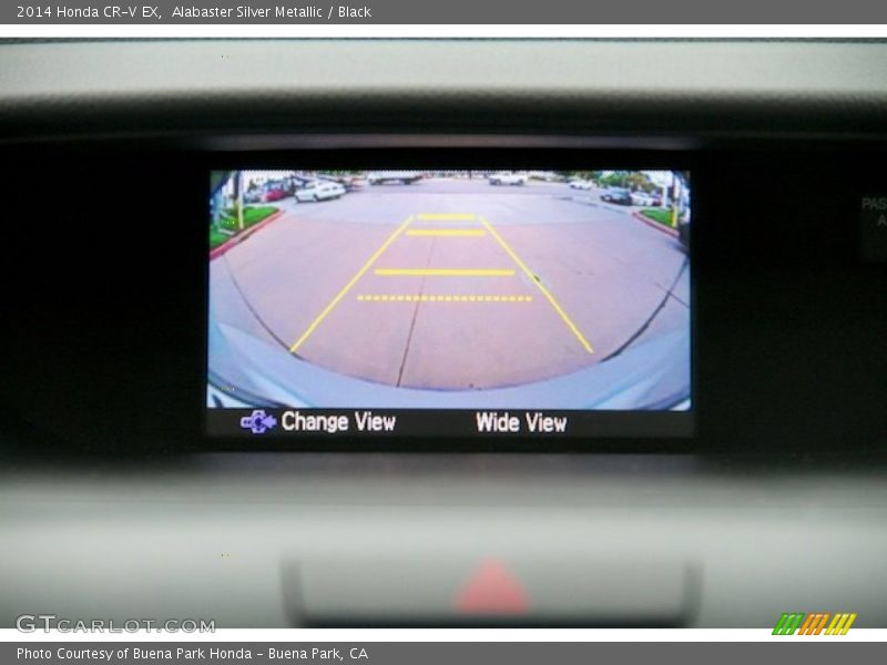 Alabaster Silver Metallic / Black 2014 Honda CR-V EX
