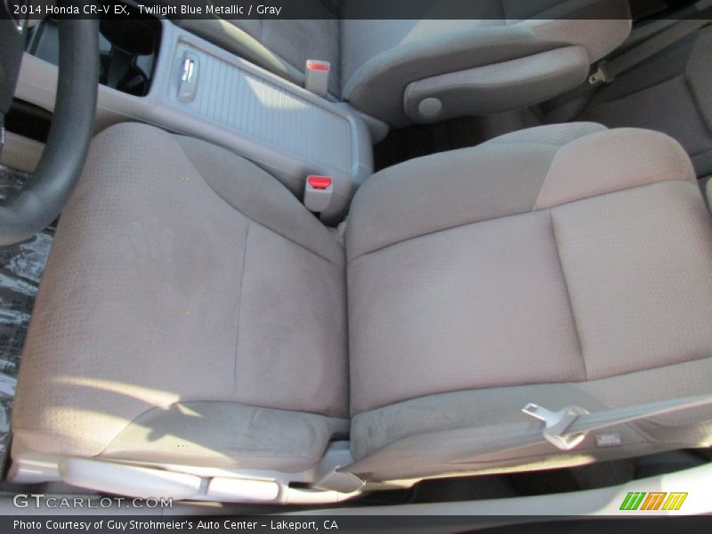 Twilight Blue Metallic / Gray 2014 Honda CR-V EX