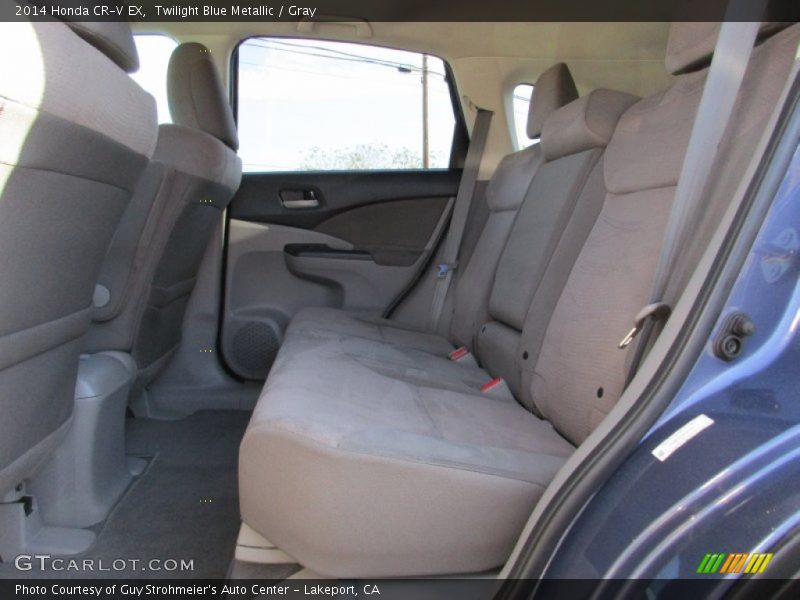 Twilight Blue Metallic / Gray 2014 Honda CR-V EX