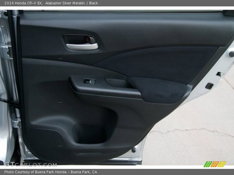 Alabaster Silver Metallic / Black 2014 Honda CR-V EX