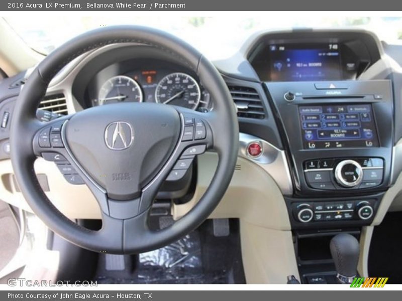 Bellanova White Pearl / Parchment 2016 Acura ILX Premium