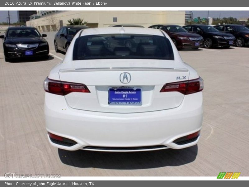 Bellanova White Pearl / Ebony 2016 Acura ILX Premium