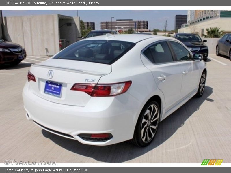 Bellanova White Pearl / Ebony 2016 Acura ILX Premium