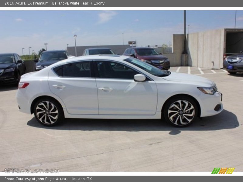 Bellanova White Pearl / Ebony 2016 Acura ILX Premium
