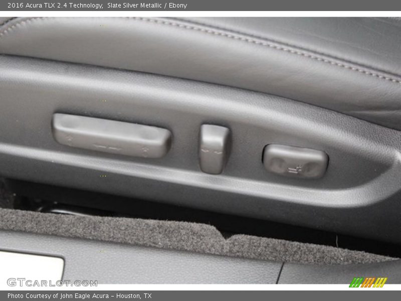 Slate Silver Metallic / Ebony 2016 Acura TLX 2.4 Technology