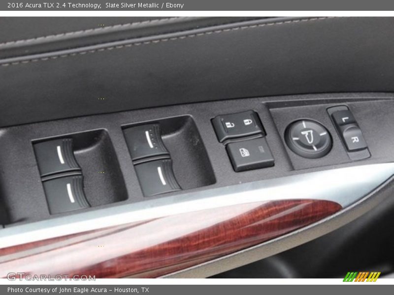 Slate Silver Metallic / Ebony 2016 Acura TLX 2.4 Technology