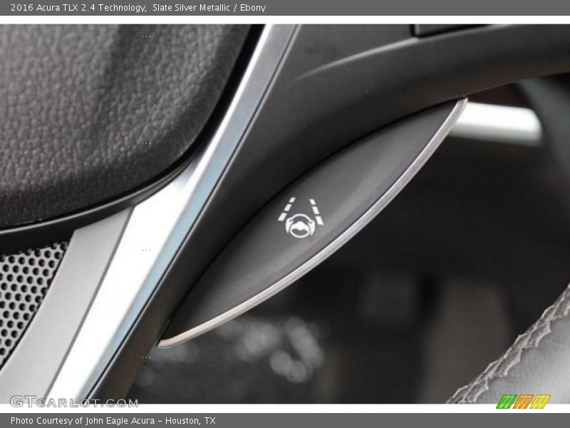 Slate Silver Metallic / Ebony 2016 Acura TLX 2.4 Technology