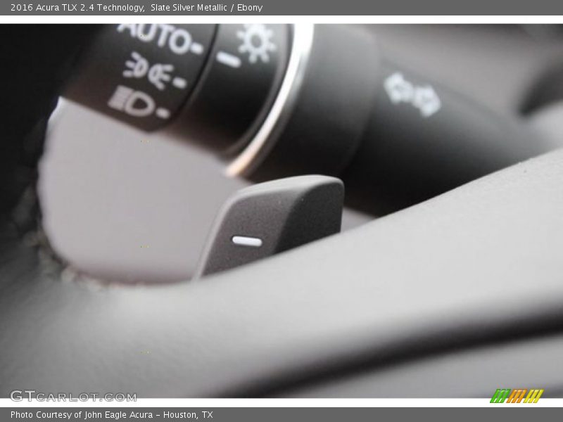 Slate Silver Metallic / Ebony 2016 Acura TLX 2.4 Technology