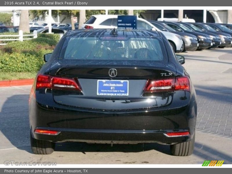 Crystal Black Pearl / Ebony 2016 Acura TLX 2.4
