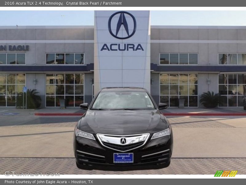 Crystal Black Pearl / Parchment 2016 Acura TLX 2.4 Technology