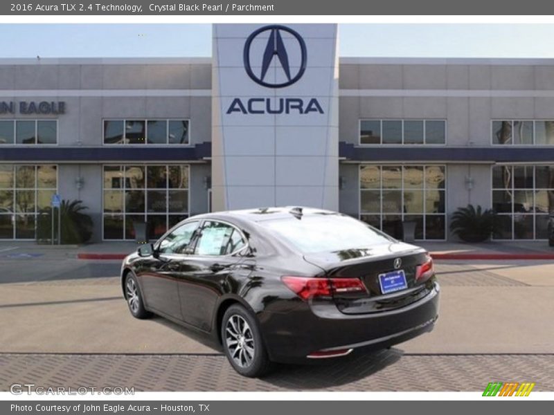 Crystal Black Pearl / Parchment 2016 Acura TLX 2.4 Technology