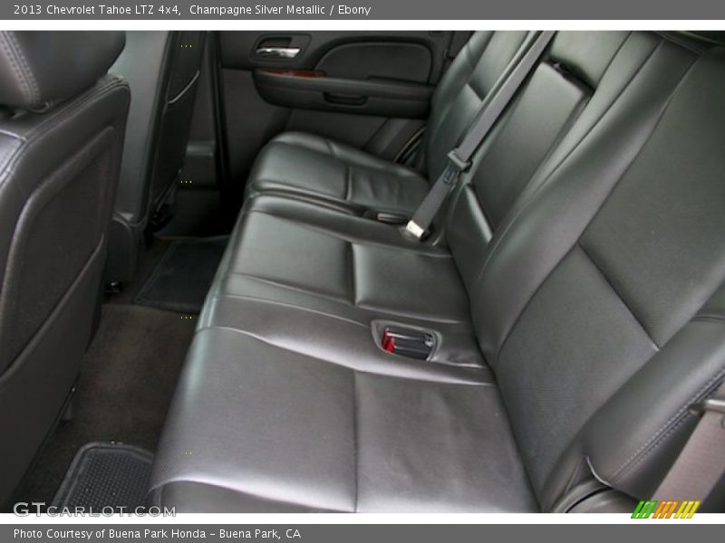 Champagne Silver Metallic / Ebony 2013 Chevrolet Tahoe LTZ 4x4