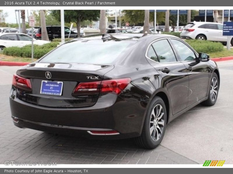Crystal Black Pearl / Parchment 2016 Acura TLX 2.4 Technology