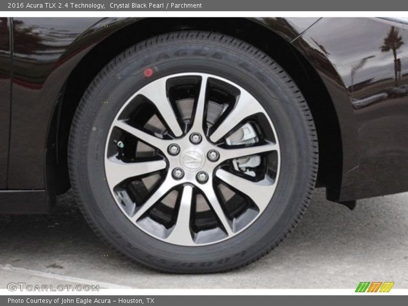 Crystal Black Pearl / Parchment 2016 Acura TLX 2.4 Technology