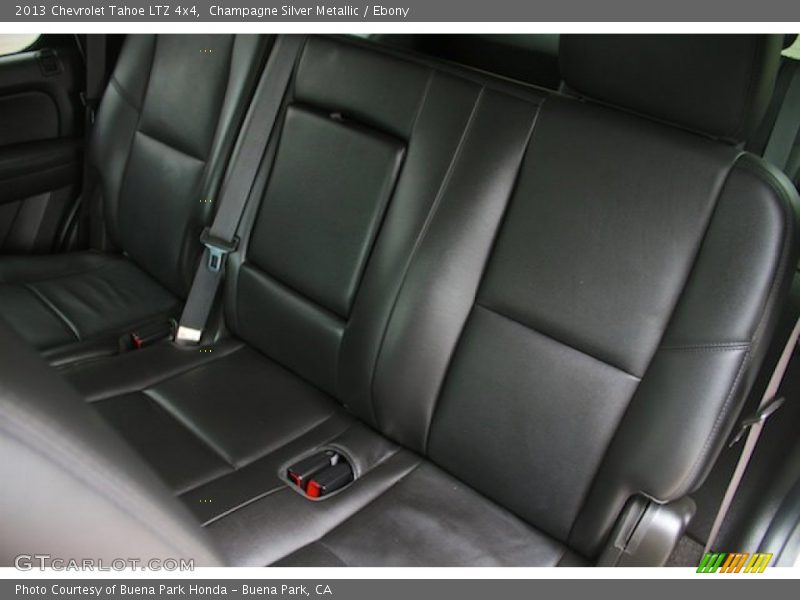 Champagne Silver Metallic / Ebony 2013 Chevrolet Tahoe LTZ 4x4