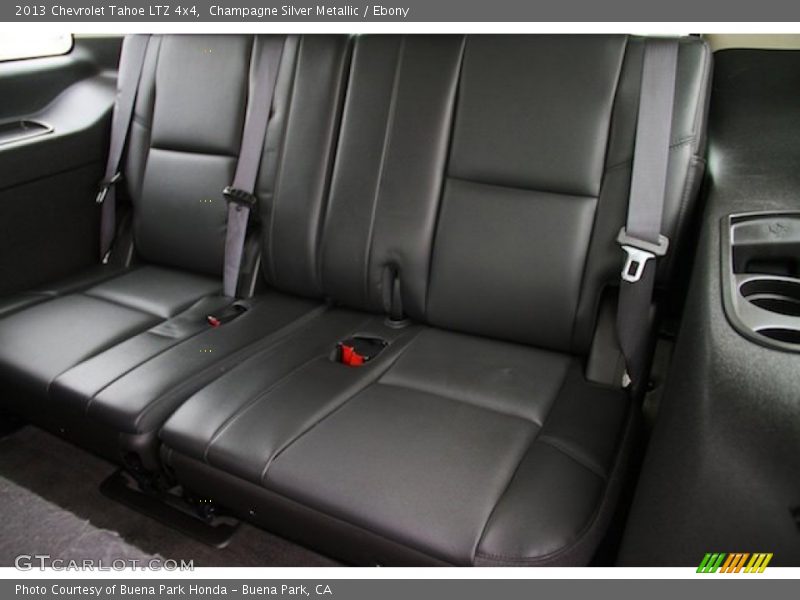 Champagne Silver Metallic / Ebony 2013 Chevrolet Tahoe LTZ 4x4