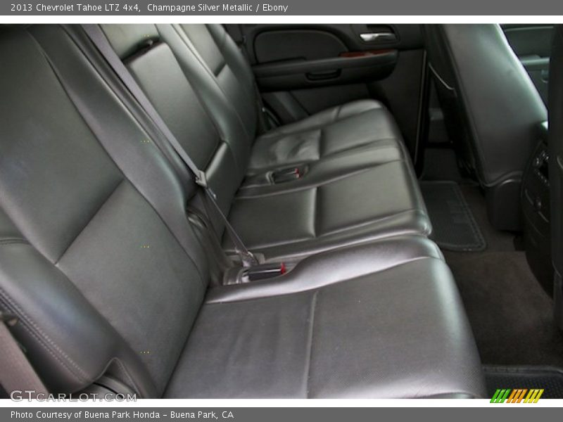 Champagne Silver Metallic / Ebony 2013 Chevrolet Tahoe LTZ 4x4
