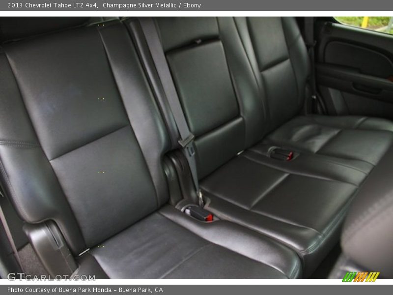 Champagne Silver Metallic / Ebony 2013 Chevrolet Tahoe LTZ 4x4