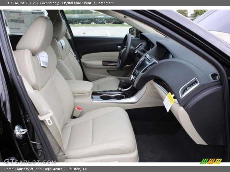 Crystal Black Pearl / Parchment 2016 Acura TLX 2.4 Technology