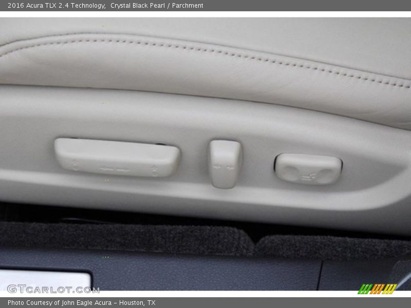 Crystal Black Pearl / Parchment 2016 Acura TLX 2.4 Technology
