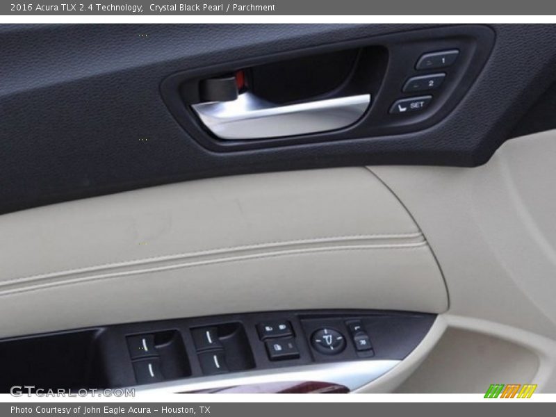 Crystal Black Pearl / Parchment 2016 Acura TLX 2.4 Technology