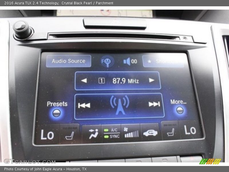 Crystal Black Pearl / Parchment 2016 Acura TLX 2.4 Technology