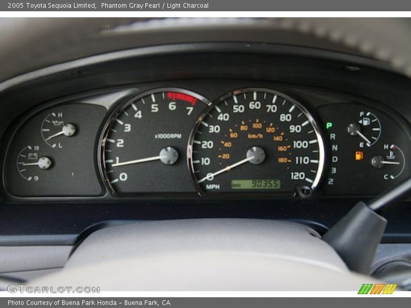 Phantom Gray Pearl / Light Charcoal 2005 Toyota Sequoia Limited