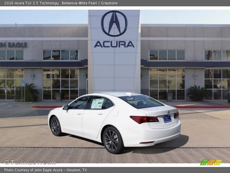 Bellanova White Pearl / Graystone 2016 Acura TLX 3.5 Technology