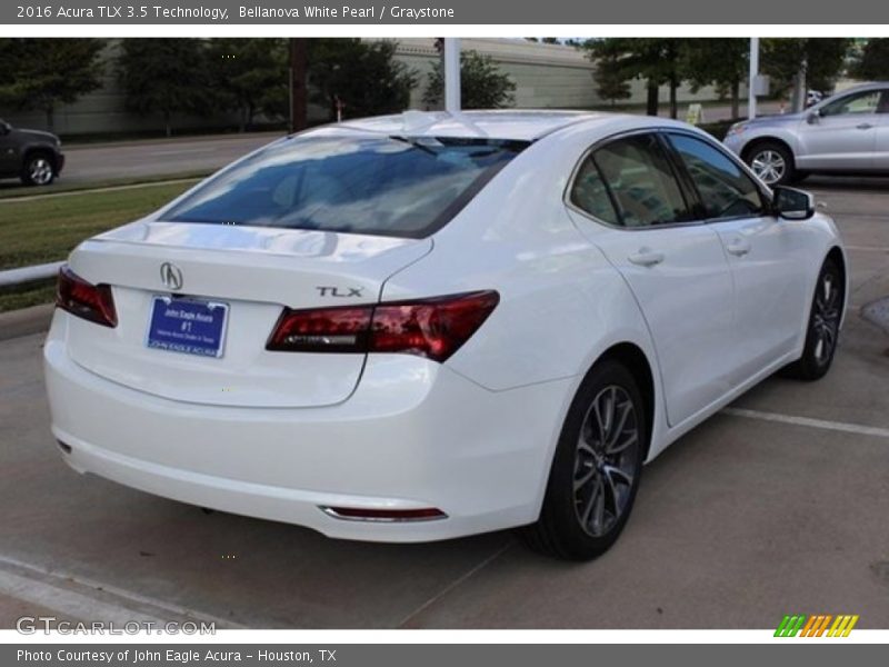 Bellanova White Pearl / Graystone 2016 Acura TLX 3.5 Technology