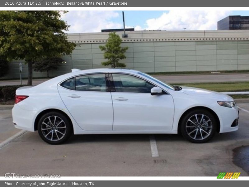 Bellanova White Pearl / Graystone 2016 Acura TLX 3.5 Technology