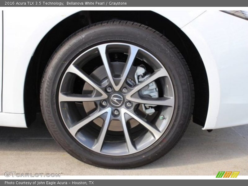 Bellanova White Pearl / Graystone 2016 Acura TLX 3.5 Technology