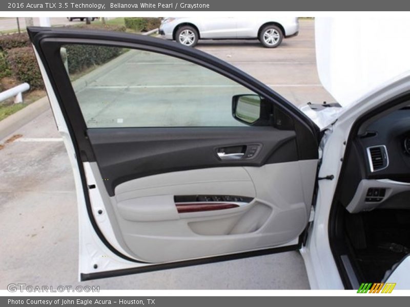 Bellanova White Pearl / Graystone 2016 Acura TLX 3.5 Technology