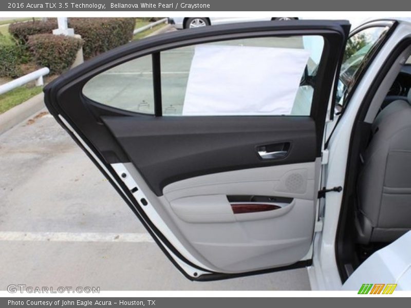 Bellanova White Pearl / Graystone 2016 Acura TLX 3.5 Technology