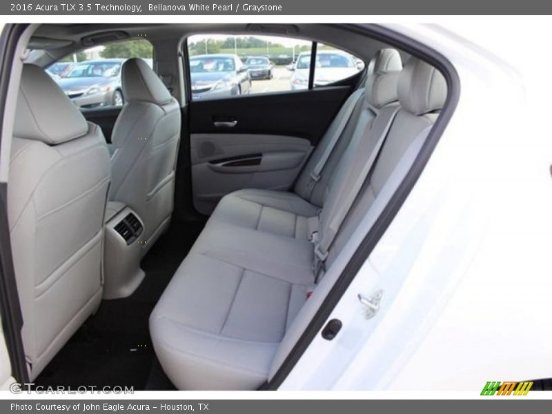 Bellanova White Pearl / Graystone 2016 Acura TLX 3.5 Technology