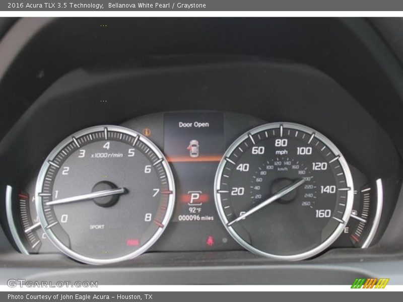 Bellanova White Pearl / Graystone 2016 Acura TLX 3.5 Technology