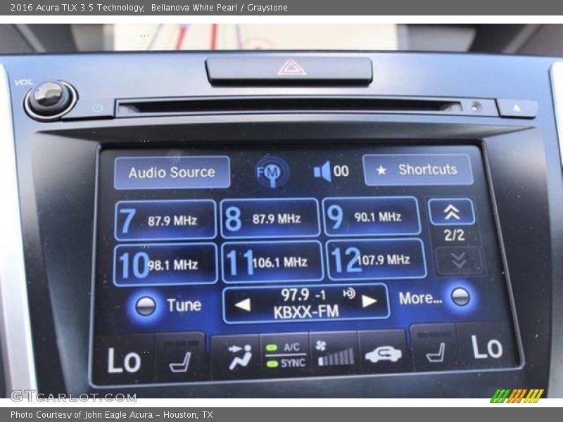 Bellanova White Pearl / Graystone 2016 Acura TLX 3.5 Technology