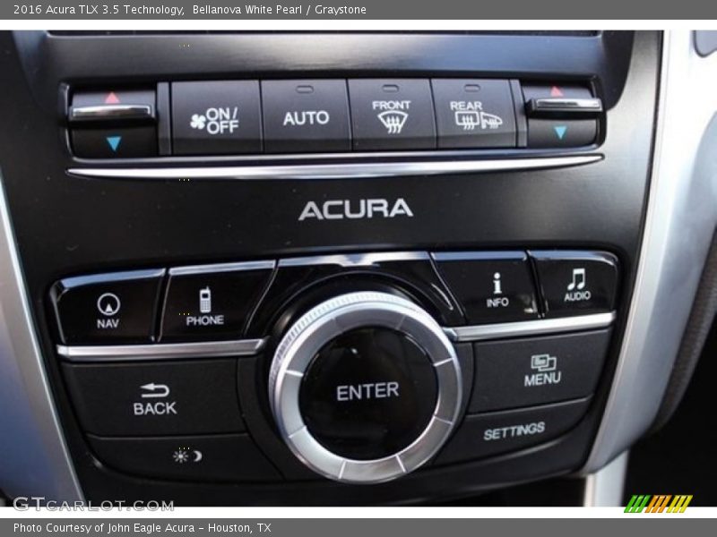 Bellanova White Pearl / Graystone 2016 Acura TLX 3.5 Technology