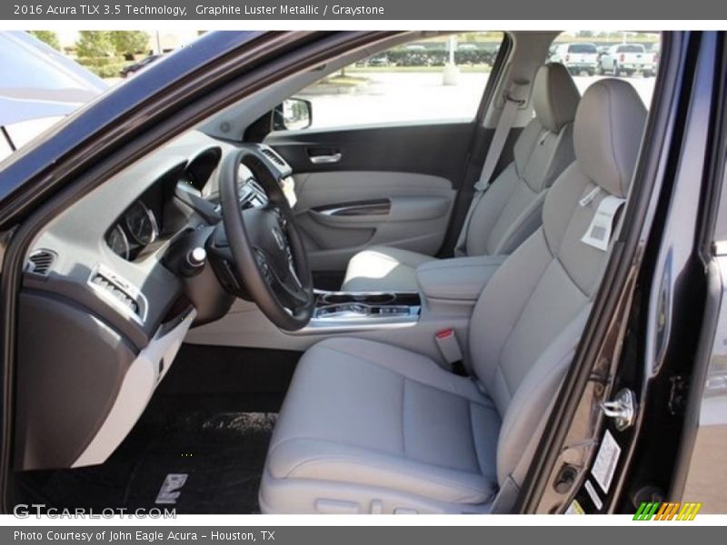 Front Seat of 2016 TLX 3.5 Technology