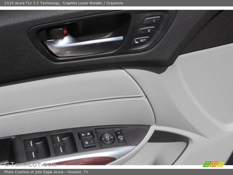 Graphite Luster Metallic / Graystone 2016 Acura TLX 3.5 Technology