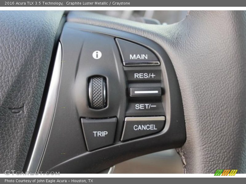Controls of 2016 TLX 3.5 Technology