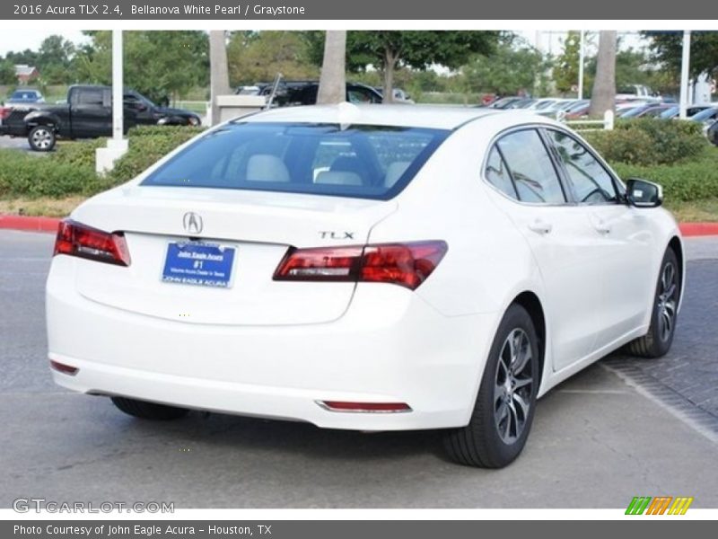 Bellanova White Pearl / Graystone 2016 Acura TLX 2.4