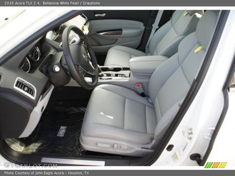 Front Seat of 2016 TLX 2.4