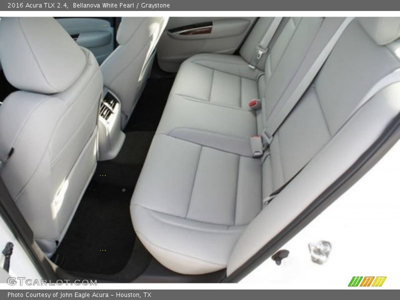 Rear Seat of 2016 TLX 2.4