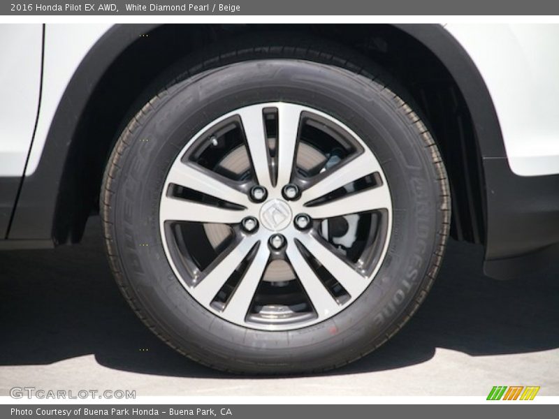  2016 Pilot EX AWD Wheel