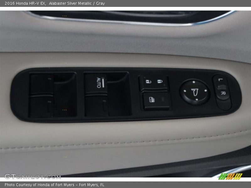 Alabaster Silver Metallic / Gray 2016 Honda HR-V EX