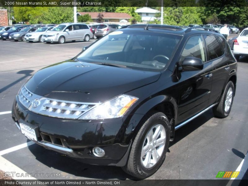 Super Black / Charcoal 2006 Nissan Murano SL AWD