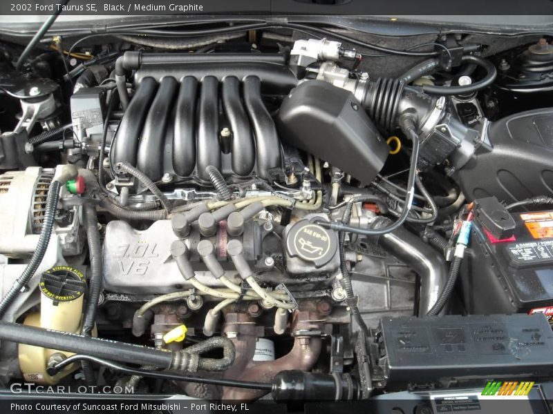 Black / Medium Graphite 2002 Ford Taurus SE